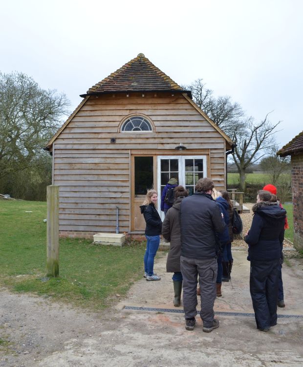 The dining / conference hut
