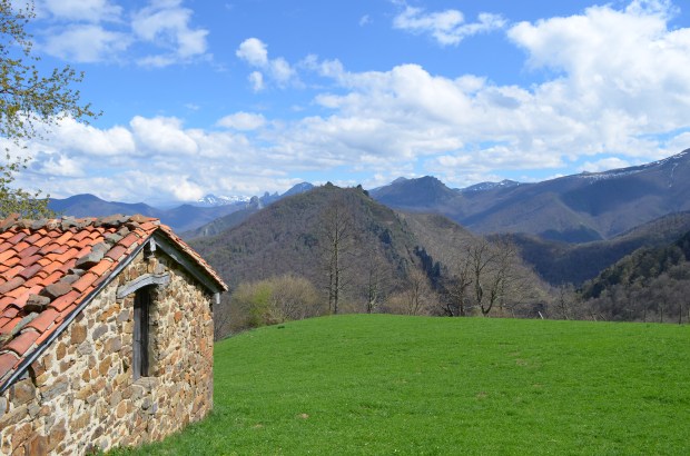 Abandoned building with a view