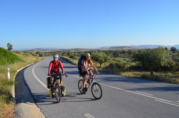 Anna and Johanna having a lovely time