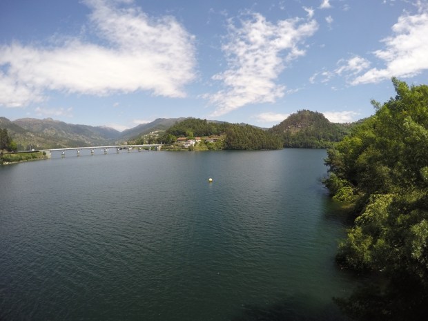 Rio Caldo looking lake-like