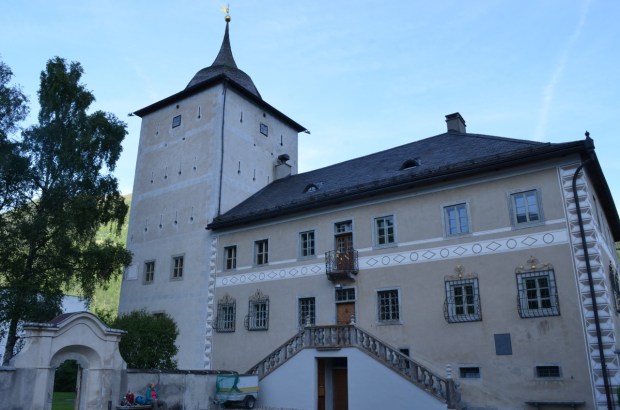 The admin building used to be a castle!