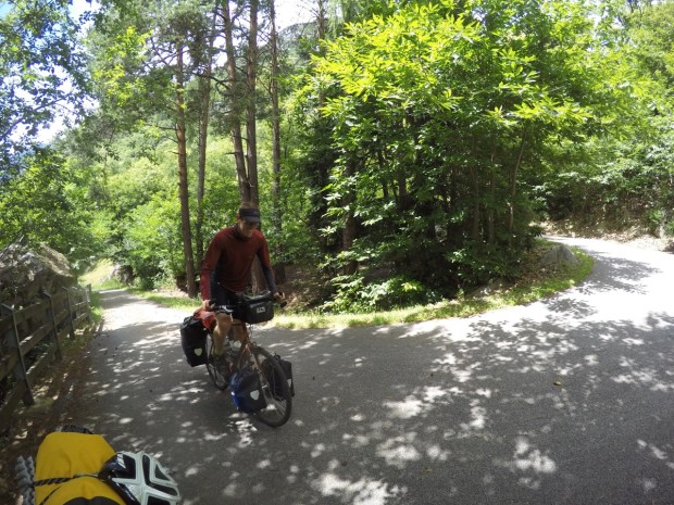 Riding the switchbacks