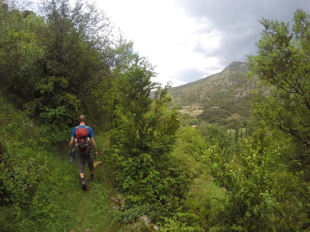 Back towards the village