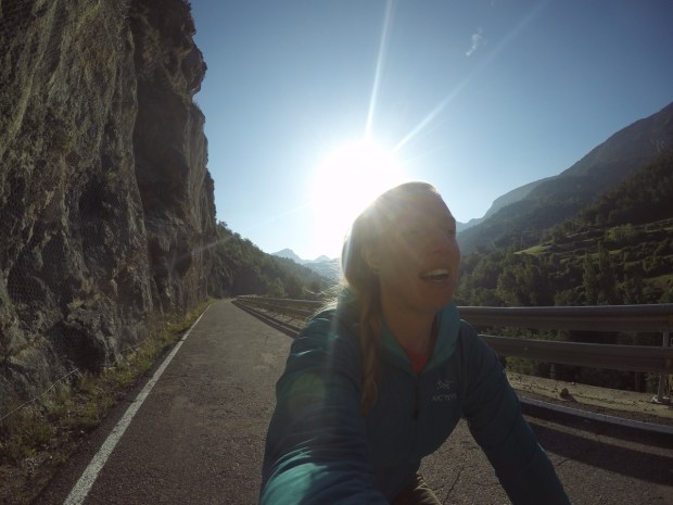 Enjoying the morning sunshine