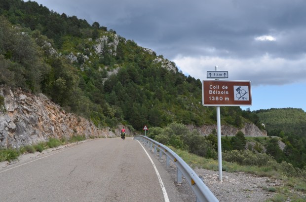 Going up to the pass