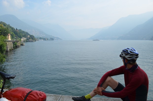Just chilling by Lake Como