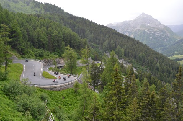 Haha bikers, you can't get us now!