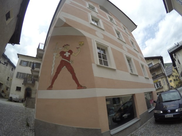 Each building has its own designs