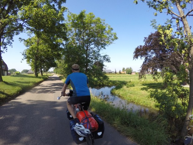 Morning ride by the water