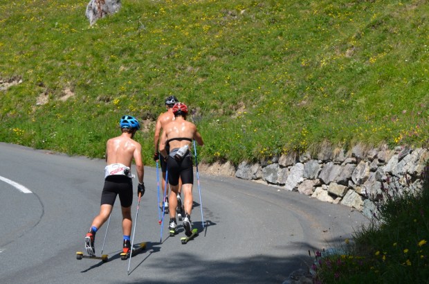 Summer skiing