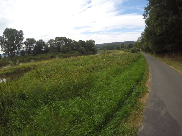 Riverside cycle route
