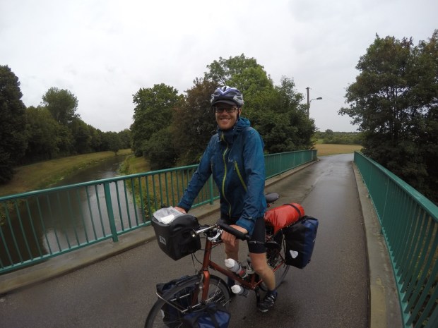 Joining the riverside route