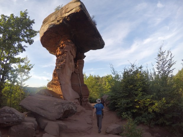 It really is a spectacular rock