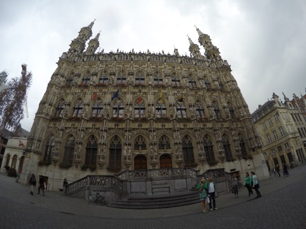 Leuven old town hall.